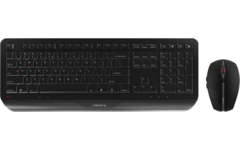 Cherry Gentix set Qwerty toetsenbord en muis / Draadloos